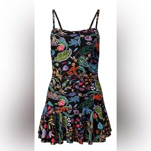 Venus Skirted Swim Dress Midnight Elegance - 4